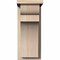 Ekena Millwork Yorktown Smooth Corbel w/Backplate, Douglas Fir, 7 1/2"W x 10"D x 18"H COR08X10X18YOR01SDF - alternate 4